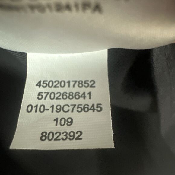 NWT Chico's No Iron Cool Max Button Down Shirt Size 4 20/22 Black Career Office - Picture 9 of 9